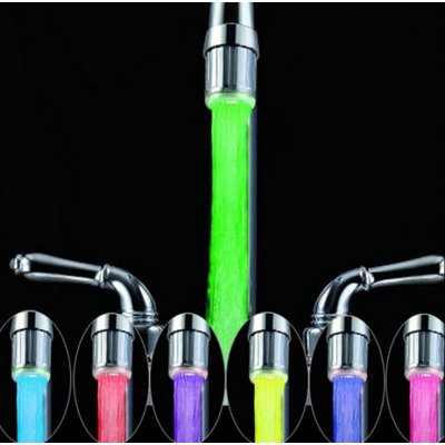 New design Color change faucet light / sensor tap light / led color changing faucet light