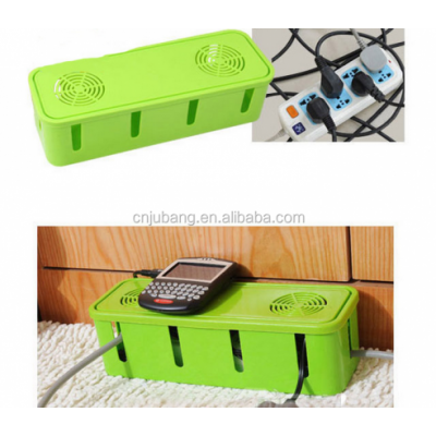 Best Selling Plastic Outlet Storage Box / Colorful Eletric Wire Cable Storage Box / Wire Storage Box